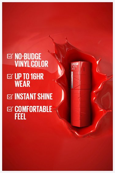 Maybelline SuperStay Vinyl Ink 40 Witty Lip Product - 4.2ml