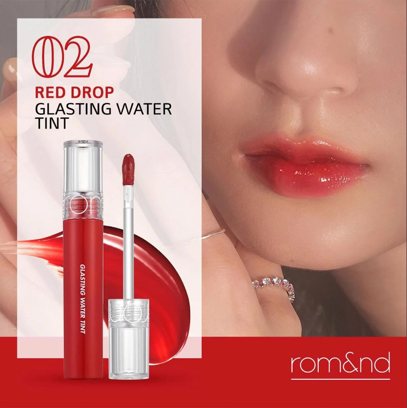 Rom&Nd Glasting Water Tint For Lips 02 Red Drop 4g