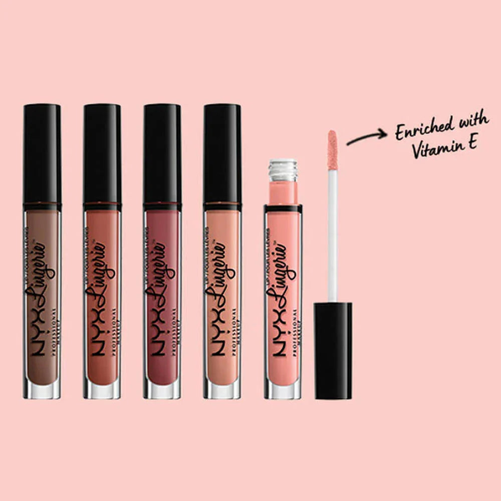 NYX Professional Makeup Lip Lingerie XXL Long Lasting Matte Liquid Lipstick Vegan Formula